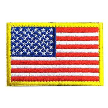 American Flag South Korea Flag Patch, Antrix 2 Pack American Flag Korea Flag Patch Military Tactical...