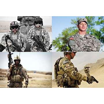 American Flag South Korea Flag Patch, Antrix 2 Pack American Flag Korea Flag Patch Military Tactical Flag Patches