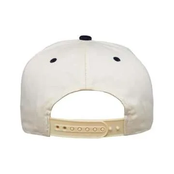 Funky Junque Two Tone Vintage Snapback Hat - Cashmere Cowboy - Beige/Black