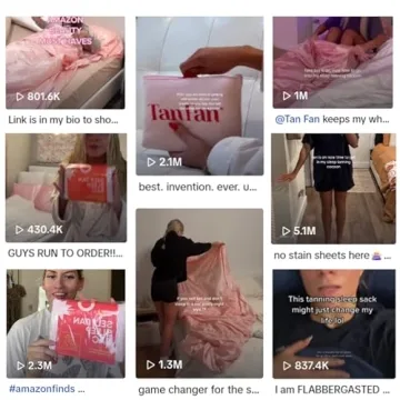 Tan Fan Self Tan Sleep Sac Silky Breathable No Transfer