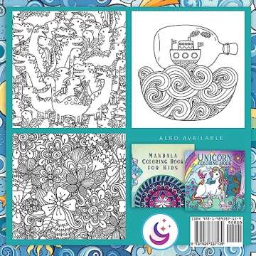Cute and Playful Patterns Coloring Book: For Kids Ages 6-8, 9-12 (Coloring Books for Kids)