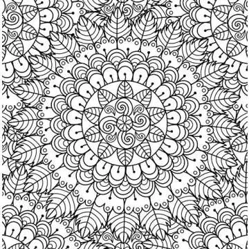 Cute and Playful Patterns Coloring Book: For Kids Ages 6-8, 9-12 (Coloring Books for Kids)