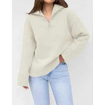 ZESICA Women's Cozy Plus-Size Sweater for All Occasions