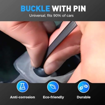 Nylon Universal Cable Tie Buckle, Heavy Duty Zip Ties (50pcs) - Versatile Solution for Automotive an...