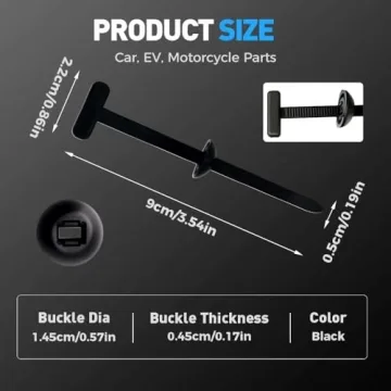 Nylon Universal Cable Tie Buckle for Automotive Repairs