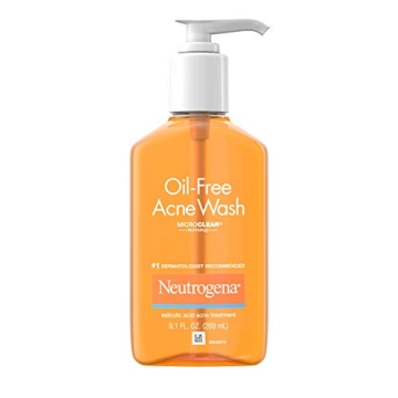 Neutrogena Oil-Free Acne Face Wash for Clear Skin