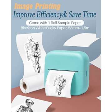 Phomemo Mini Inkless Pocket Printer for DIY and more