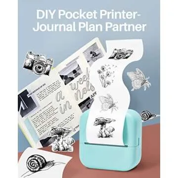 Phomemo Mini Inkless Pocket Printer for DIY and more