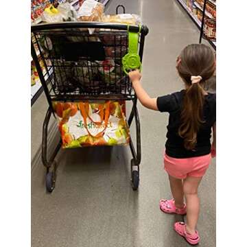 Tagalong Cocomelon Stroller Accessory for Child Safety | Toddler Must Have to Keep Kids Close | Toddler Travel Accessory - Links to Strollers, Backpacks, Shopping Carts - Disney Trip Essential