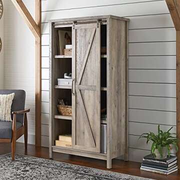 Better Homes and Gardens Storage Cabinet, Rustic Gray Finish: A Versatile Addition for Your Home