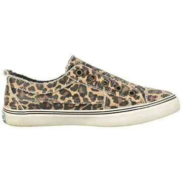 Blowfish Malibu Women's Play Slip On Sneaker, Leopard