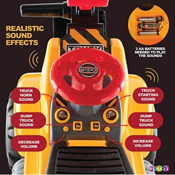 Play22 Kids Ride On Tractor with Sounds and Digger