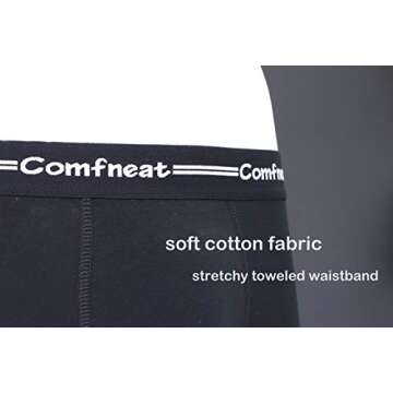 Comfneat Men's 8-Pack Trunks Comfy Underwear XXL