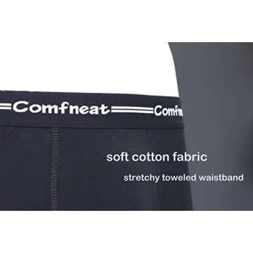Comfneat Men's 8-Pack Trunks Comfy Underwear XXL