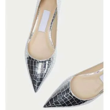 Fashion Patent Leather Pointed Toe Flat Shoes for Women