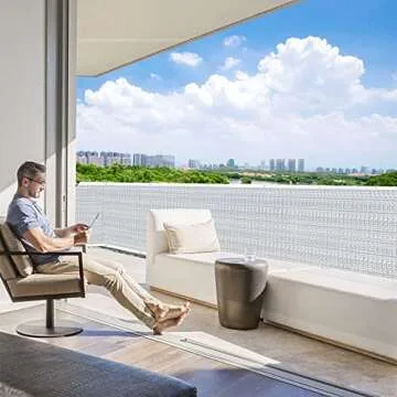 Durable 10x20' Aluminum Shade Cloth for Optimal Sun Protection