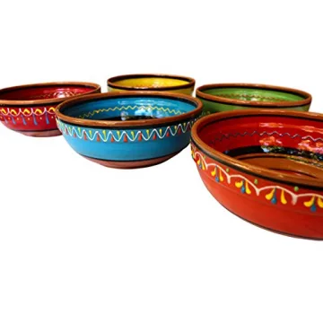 Cactus Canyon Ceramics Vibrant Deep Serving Dish