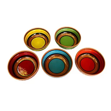 Cactus Canyon Ceramics Vibrant Deep Serving Dish