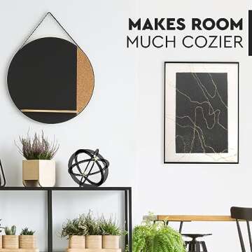 Everydecor Decorative Sphere for Home Decor - Black & Gold, Hand Painted, Modern Decorative Balls for Living Room, Bedroom, Kitchen, Bathroom, Office - Table Decorative Orbs for Centerpiece