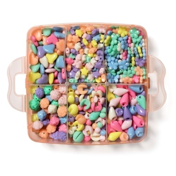 Jewelry Making Kit for Kids - 1000 Beads & Storage Case