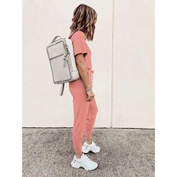 ETCYY NEW Lounge Sets for Women Sweatsuits Sets Two Piece Outfit Long Sleeve Pant Workout Athletic Tracksuits