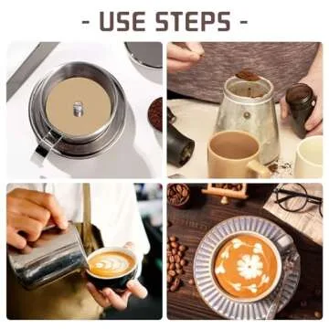 300 Count Percolator Coffee Filters, 3.75 Inch Natural Unbleached Disposable Coffee Filter Disc Coffee Filters for Percolators Camping Coffee Pot Home Office Use