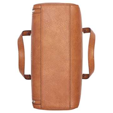 Calvin Klein Reyna Satchel: Stylish Vegan Leather Bag