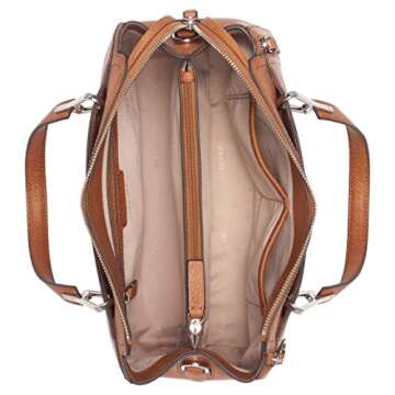 Calvin Klein Reyna Satchel: Stylish Vegan Leather Bag