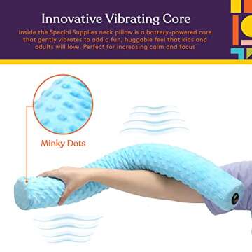 Sensory Vibrating Neck Pillow for Kids and Adults
