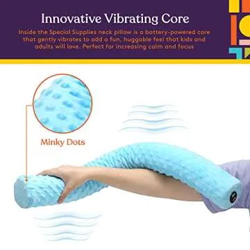 Sensory Vibrating Neck Pillow for Kids and Adults