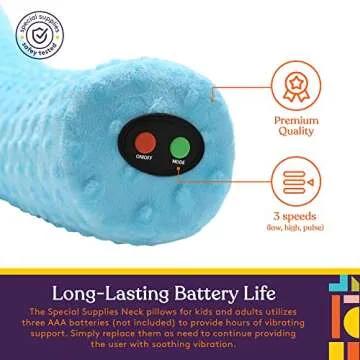 Sensory Vibrating Neck Pillow for Kids and Adults