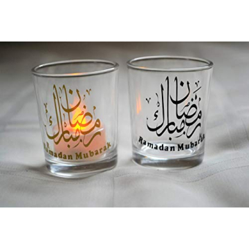 Ramadan Mubarak candle holder/Ramadan decoration/Islamic Ramadan decoration/Handmade Islamic gift/Is...
