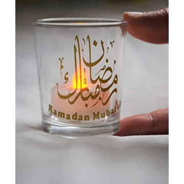Handmade Ramadan Mubarak Candle Holder for Decoration