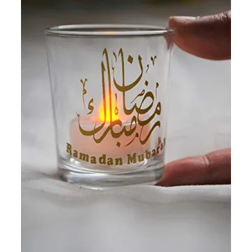 Handmade Ramadan Mubarak Candle Holder for Decoration