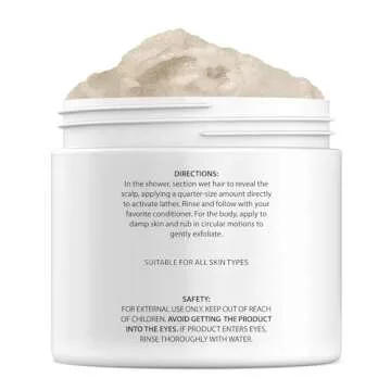 Brooklyn Botany Sugar Scrub for Gentle Exfoliation and Hydration