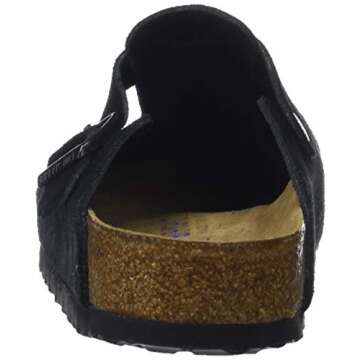 Birkenstock Men's Suede Clogs - Comfortable & Stylish Black