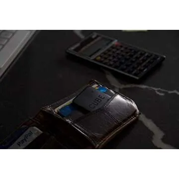 Ultra Thin Cube Shadow Finder Locator for Wallets and Remotes