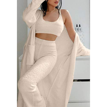 TOLENY 3 Piece Lounge Wear Set - Cozy Comfort Awaiting