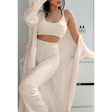 TOLENY 3 Piece Lounge Wear Set - Cozy Comfort Awaiting