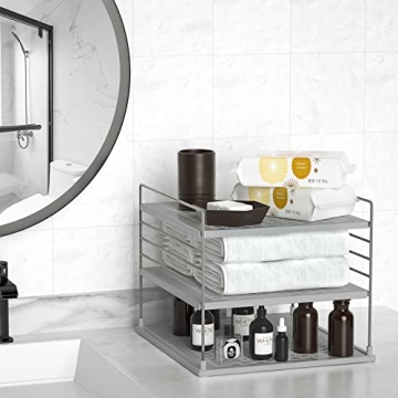 WANCHIY Pantry Organizer for Kitchen Wraps and Foils