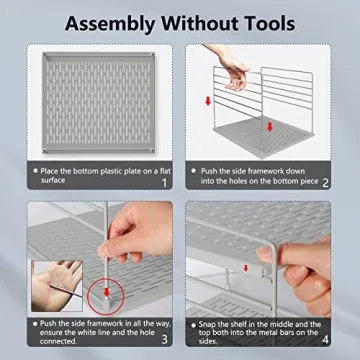 WANCHIY Pantry Organizer for Kitchen Wraps and Foils