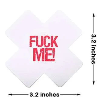 Ypser 6 Pairs Stylish Self Adhesive Nipple Covers