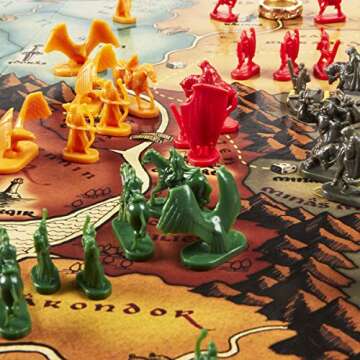 Hasbro Gaming Risk: The Lord of The Rings Trilogy Edition Board Game - Family Fun for Ages 10+