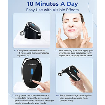 Revolutionary Microcurrent Facial Massager for Skin Care