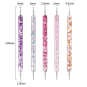 Artdone 31pcs Nail Art Brushes for Creators & DIY Enthusiasts