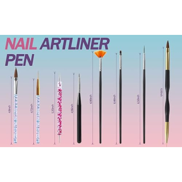Artdone 31pcs Nail Art Brushes for Creators & DIY Enthusiasts