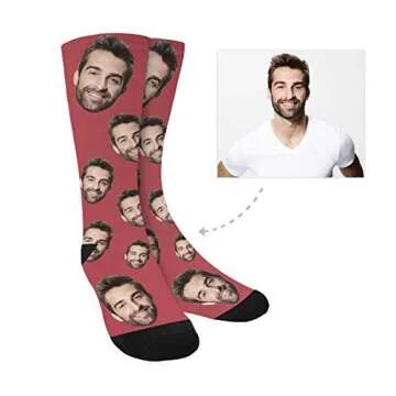 MyPupSocks Custom Personalized Socks with Faces - Unique Crew Socks