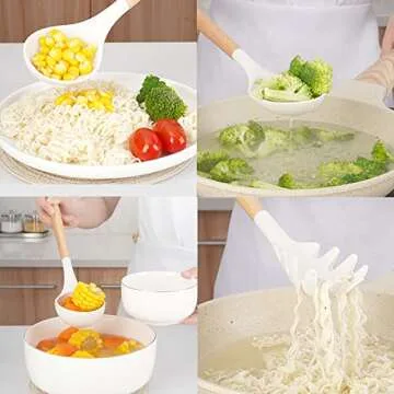 Keidason Silicone Cooking Utensils Set for Kitchen