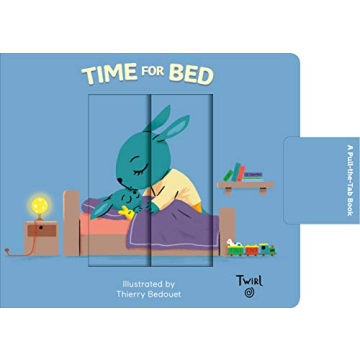 Time for Bed Interactive Pull-the-Tab Book for Toddlers