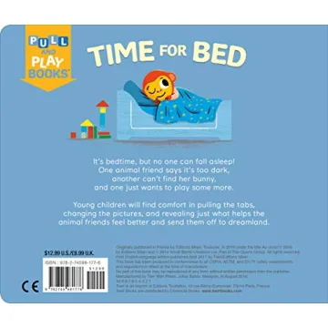 Time for Bed Interactive Pull-the-Tab Book for Toddlers